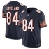 Colston Loveland Chicago Bears Nike Team Vapor F.U.S.E. Stitched Limited Jersey - Navy