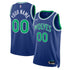 Jerseys Teams Nike Unisex Minnesota Timberwolves Swingman Custom Jersey Blue