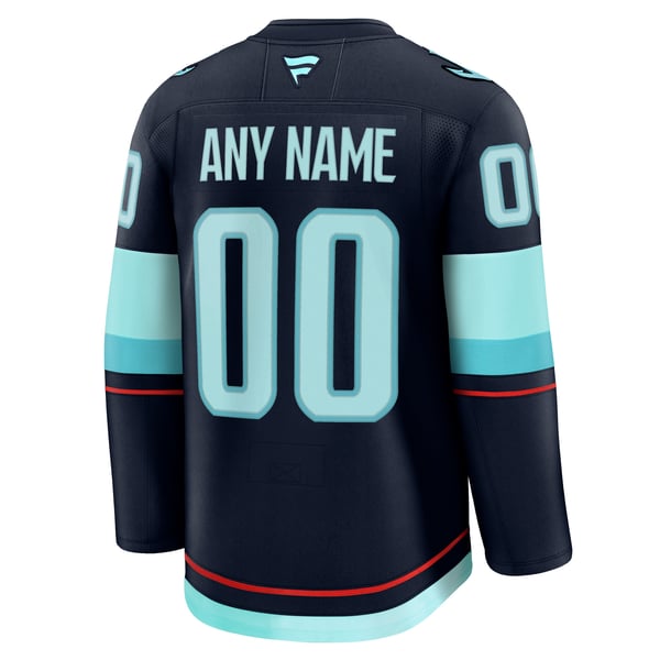 Jerseys Teams Seattle Kraken Fanatics Home Premium Custom Jersey