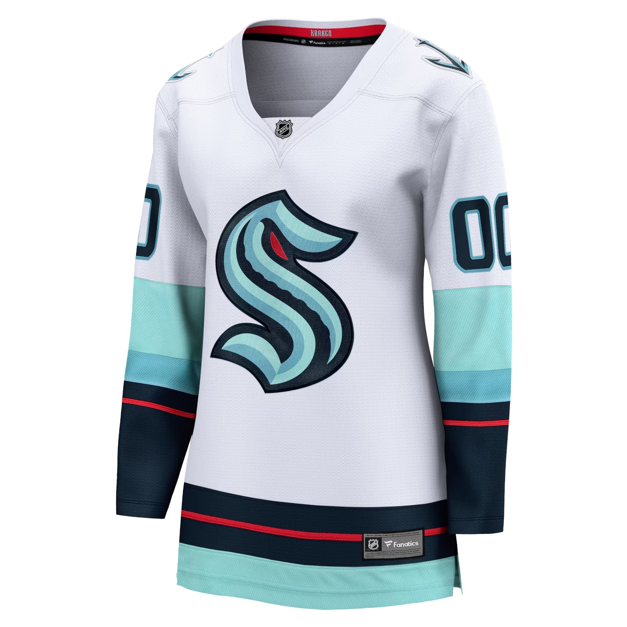 Jerseys Teams Fanatics Women's Seattle Kraken Away Breakaway Jersey - White