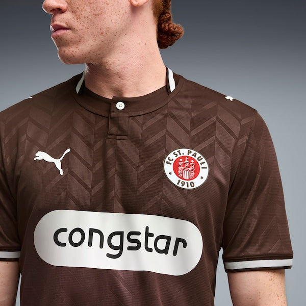 St. Pauli Puma 2026/27 Home Replica Jersey - Brown