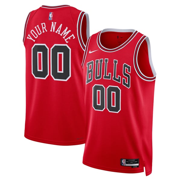 Jerseys Teams Nike Unisex Chicago Bulls Swingman Custom Jersey