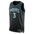 Jaden McDaniels Minnesota Timberwolves Jordan Brand Unisex Swingman Jersey - Statement Edition - Black