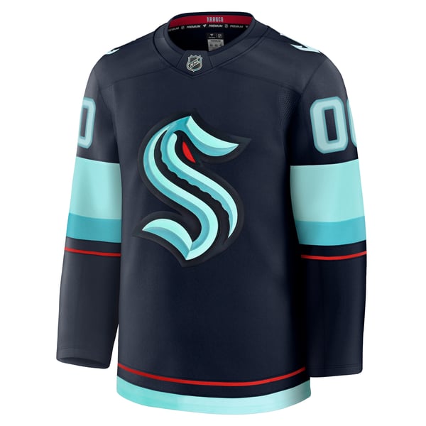 Jerseys Teams Seattle Kraken Fanatics Home Premium Custom Jersey
