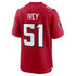 Jared Ivey Atlanta Falcons Jerseys Teams Team Game Jersey - Red