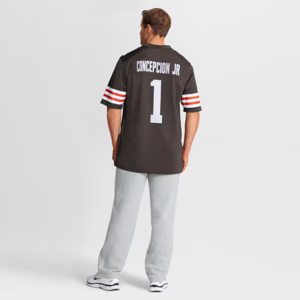 KC Concepcion Jr. Cleveland Browns Jerseys Teams Team Game Jersey - Brown
