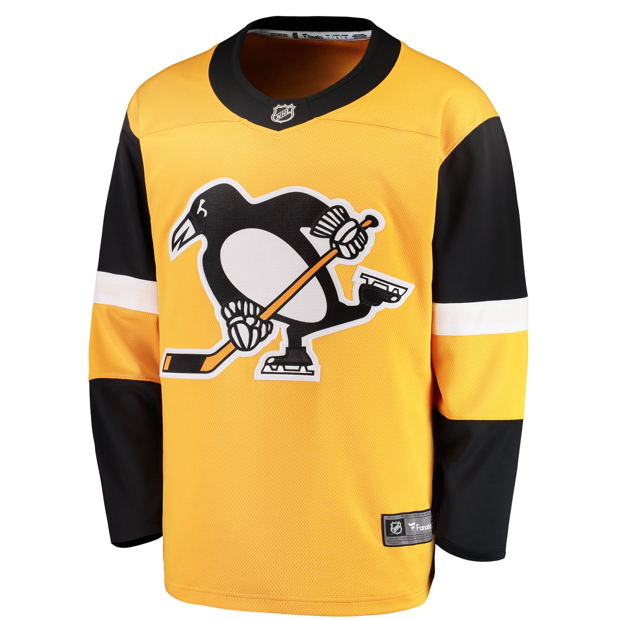 Jerseys Teams Fanatics Pittsburgh Penguins Alternate Breakaway Jersey Gold