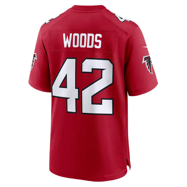 Josh Woods Atlanta Falcons Jerseys Teams Team Game Jersey - Red