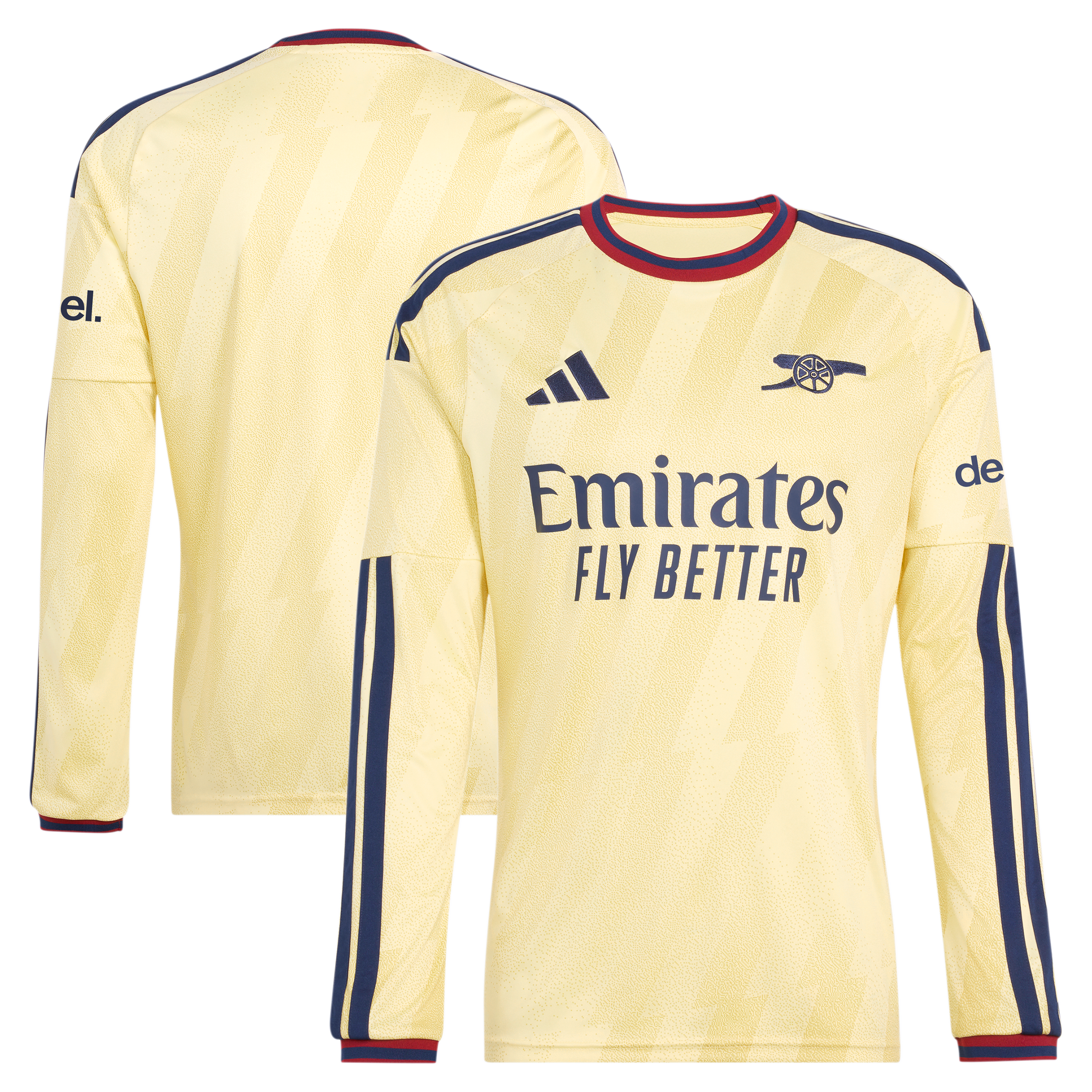 Arsenal Jerseys Teams 2026/27 Third Replica Long Sleeve Jersey - Yellow
