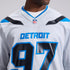 Aidan Hutchinson Detroit Lions Nike 2026 Rivalries Collection Game Jersey - Silver