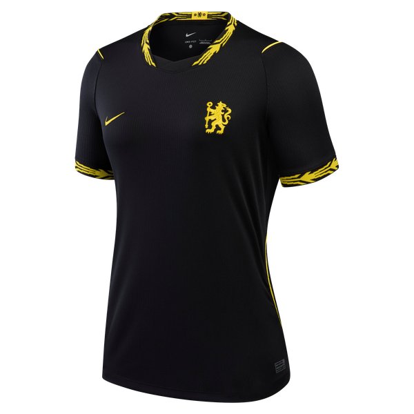Chelsea Jerseys Teams Women's 2026/27 Away Stadium Replica Custom Jersey - Black