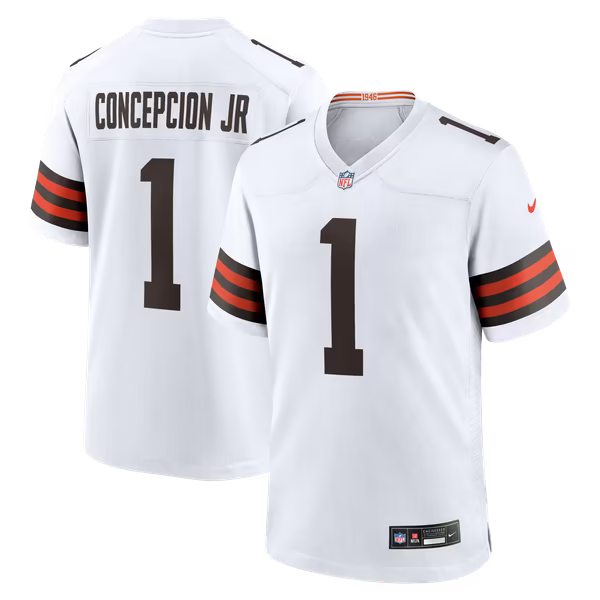 KC Concepcion Jr. Cleveland Browns Nike Game Jersey - White