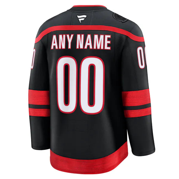Jerseys Teams Carolina Hurricanes Fanatics Home Custom Jersey - Black