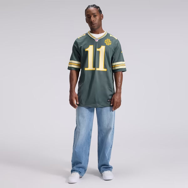 Jayden Reed Green Bay Packers Nike 2026 Rivalries Collection Game Jersey - Green