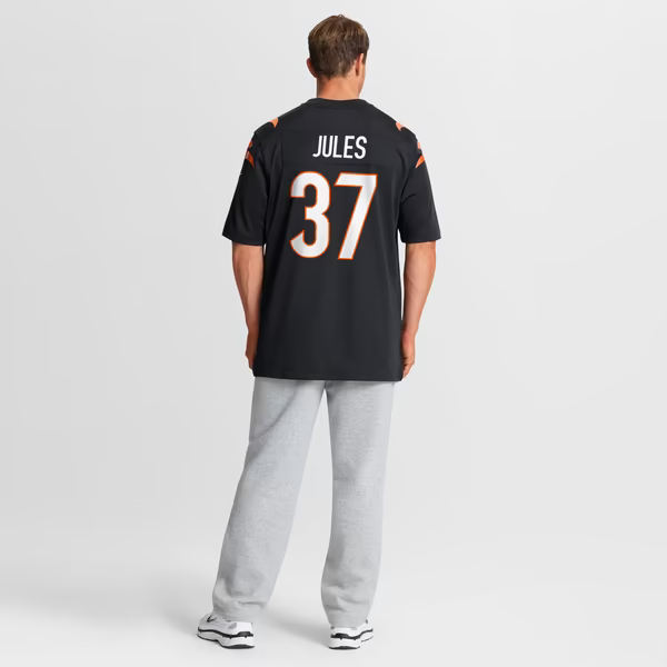 P.J. Jules Cincinnati Bengals Jerseys Teams Game Player Jersey - Black