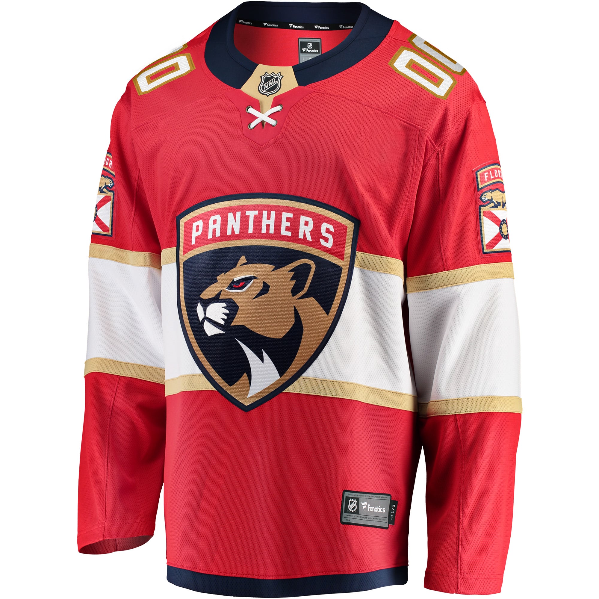 Jerseys Teams Florida Panthers Fanatics Home Breakaway Custom Jersey