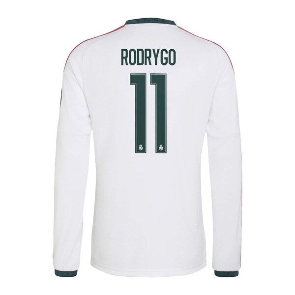 Jerseys Teams Real Madrid 2026/27 Home Replica Long Sleeve Jersey White
