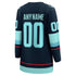 Jerseys Teams Fanatics Women's Seattle Kraken Home Breakaway Custom Jersey