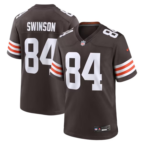 Messiah Swinson Cleveland Browns Nike Team Game Jersey - Brown