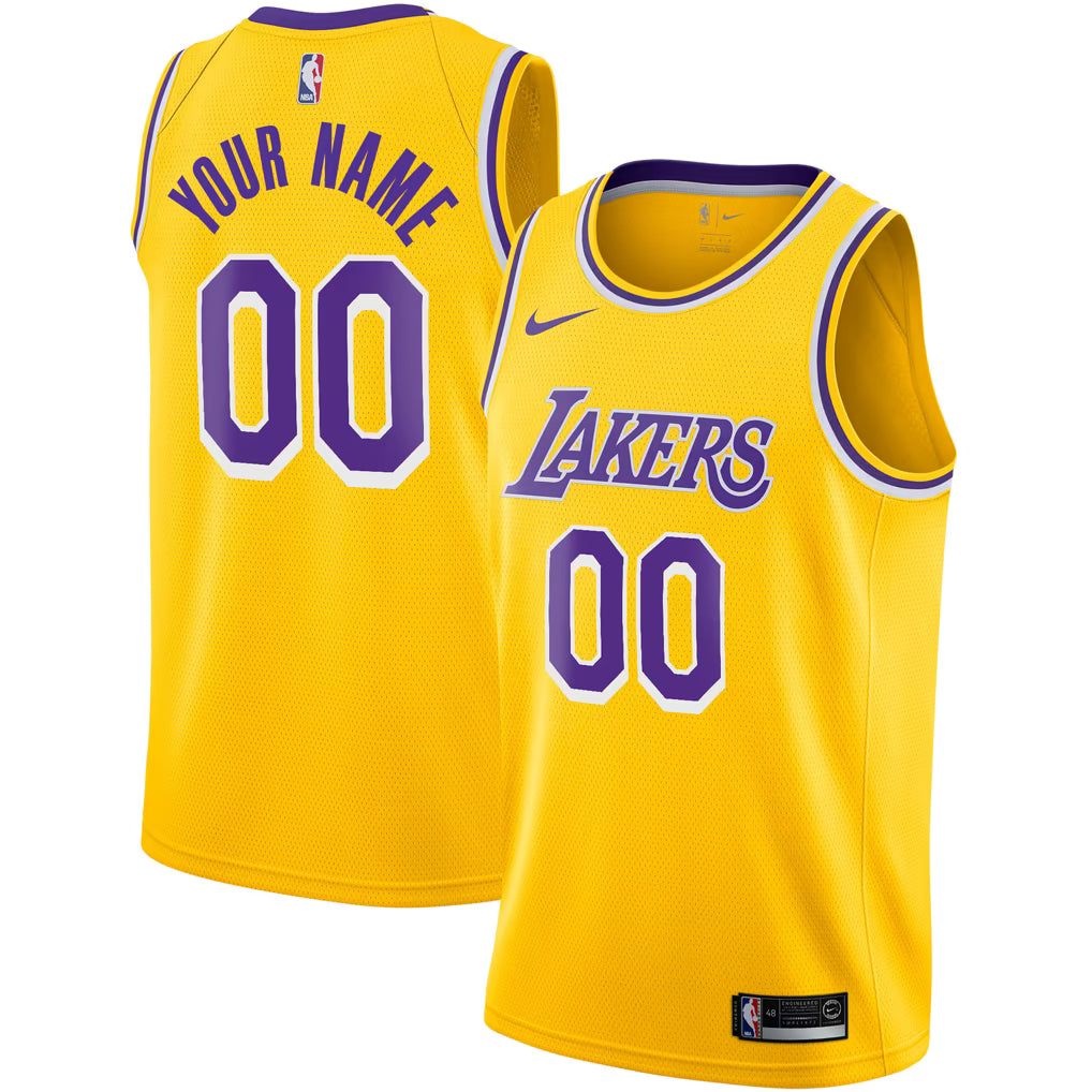 Jerseys Teams Nike Los Angeles Lakers Swingman Jersey Gold