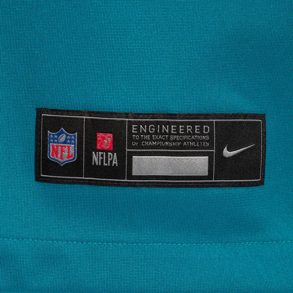 Bhayshul Tuten Jacksonville Jaguars Jerseys Teams Alternate 2 Game Jersey - Teal
