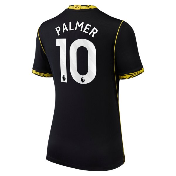 Cole Palmer Chelsea Jerseys Teams Women's 2026/27 Away Stadium Replica Jersey - Black