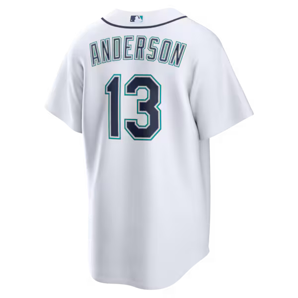 Kade Anderson Seattle Mariners Jerseys Teams Home Replica Jersey - White