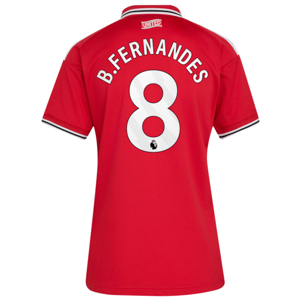Adidas Bruno Fernandes Manchester United 2026/27 Home Replica Jersey Red