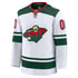 Jerseys Teams Fanatics Minnesota Wild Away Custom Jersey - White