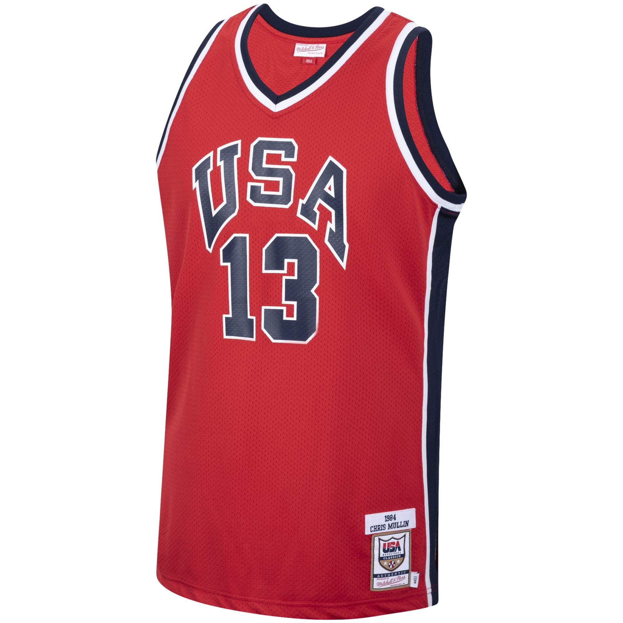 Jerseys Teams Mitchell & Ness Chris Mullin 1984 USA Basketball Jersey Red