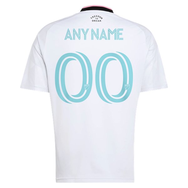 Inter Miami CF Jerseys Teams 2026 Third Replica Custom Jersey - White