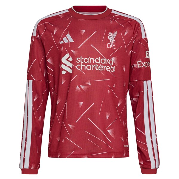 Jerseys Teams Liverpool 2026/27 Home Replica Custom Long Sleeve Jersey Red