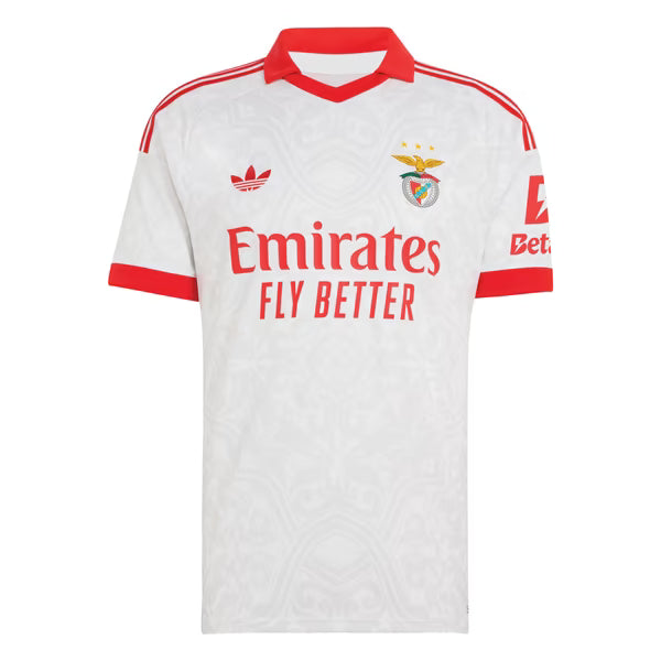 Benfica Jerseys Teams 2026/27 Away Replica Jersey - White