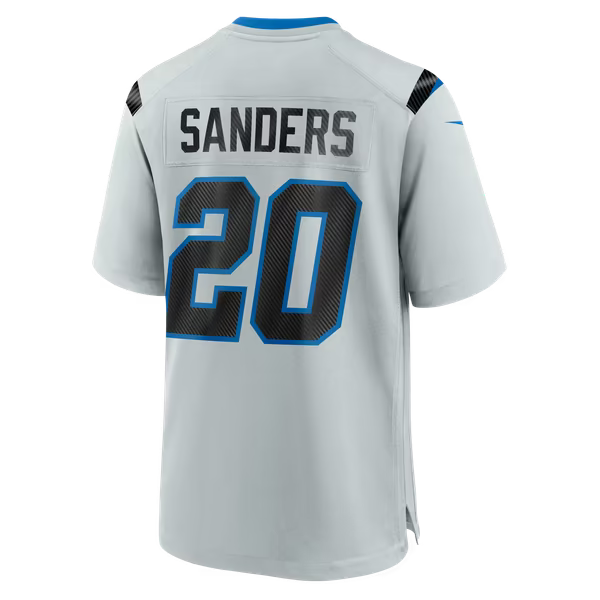 Barry Sanders Detroit Lions Nike 2026 Rivalries Collection Game Jersey - Silver