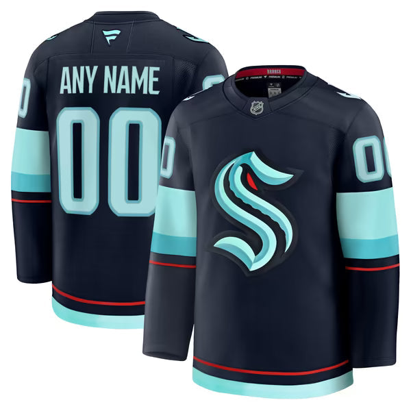Jerseys Teams Seattle Kraken Fanatics Home Premium Custom Jersey