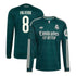 Federico Valverde Real Madrid Jerseys Teams 2026/27 Away Replica Long Sleeve Jersey - Green