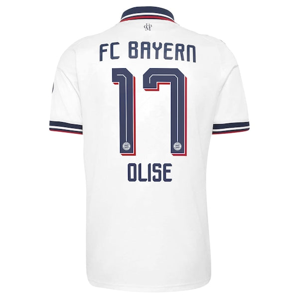 Michael Olise Bayern Munich Jerseys Teams 2026/27 Away Replica Jersey - White