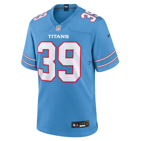 Melvin Smith Jr Tennessee Titans Jerseys Teams Team Game Jersey - Light Blue
