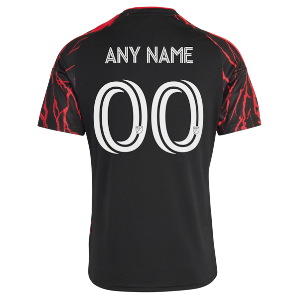 Customized New York Red Bulls 2026 The Rooted Kit Replica Custom Jersey Black