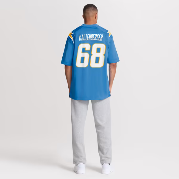 Josh Kaltenberger Los Angeles Chargers Jerseys Teams Team Game Jersey - Powder Blue