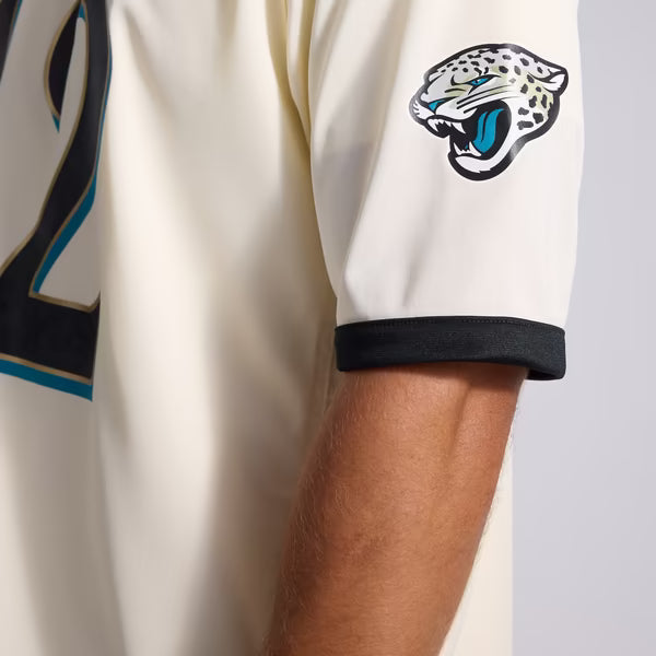 Travis Hunter Jacksonville Jaguars Nike 2026 Rivalries Collection Game Jersey - Natural