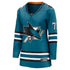 Jerseys Teams Women's Fanatics Macklin Celebrini Teal Sharks Jersey