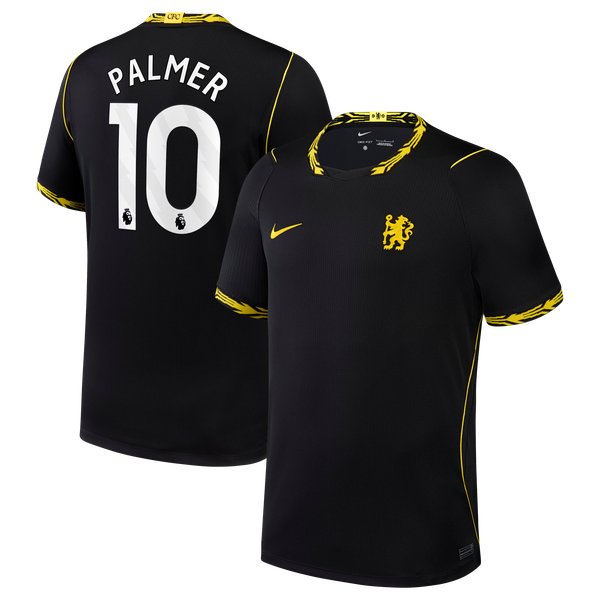 Cole Palmer Chelsea Jerseys Teams 2026/27 Away Stadium Replica Jersey - Black