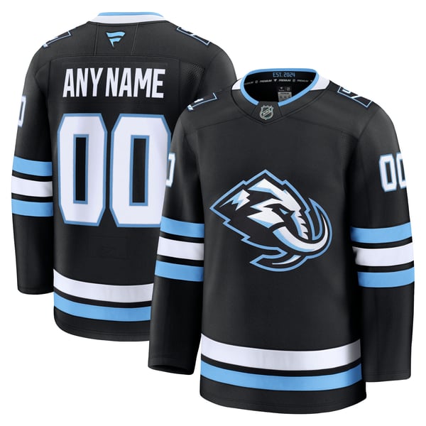 Jerseys Teams Fanatics Utah Mammoth Home Premium Jersey - Black