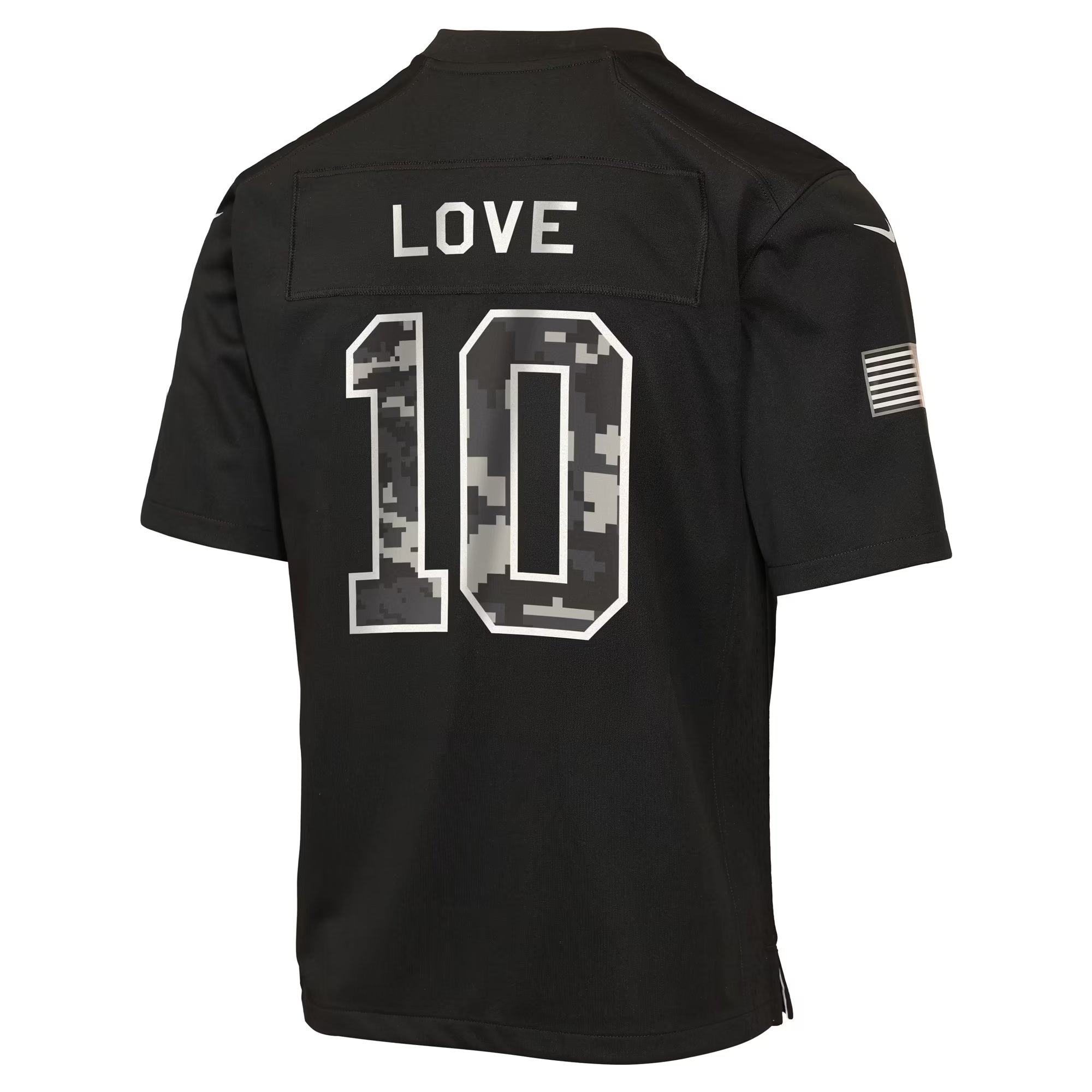 Jerseys Teams Love Green Bay Packers Jerseys Teams Youth 2026 Salute to Service Game Jersey - Black