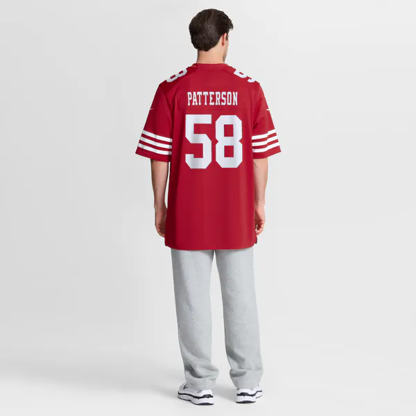 Jarrett Patterson San Francisco 49ers Jerseys Teams Team Game Jersey - Scarlet