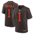 KC Concepcion Jr. Cleveland Browns Jerseys Teams Game Jersey - White