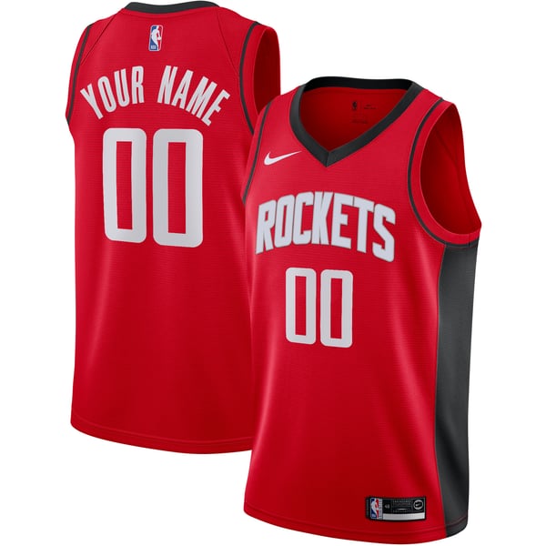 Jerseys Teams Nike Men's Houston Rockets Custom Swingman Jersey