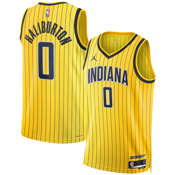 Jerseys Teams Tyrese Haliburton Indiana Pacers Jordan Brand Unisex Jersey
