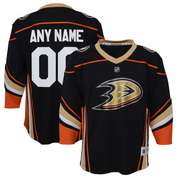 Jerseys Teams Outerstuff Kids' Anaheim Ducks Home Replica Custom Jersey
